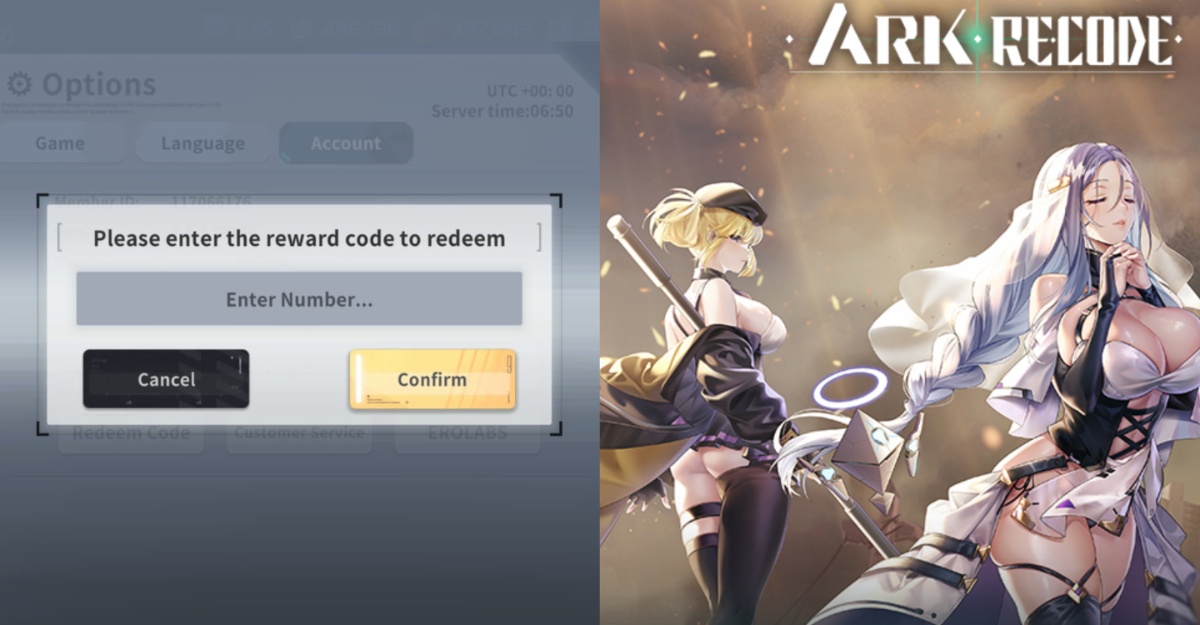 Ark Recode codes