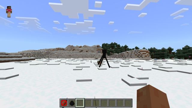 killing an Enderman.