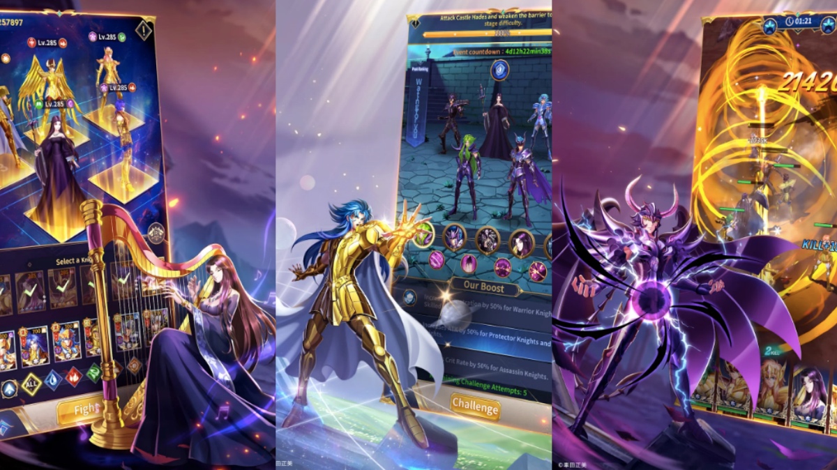 Saint Seiya Legend of Justice feature